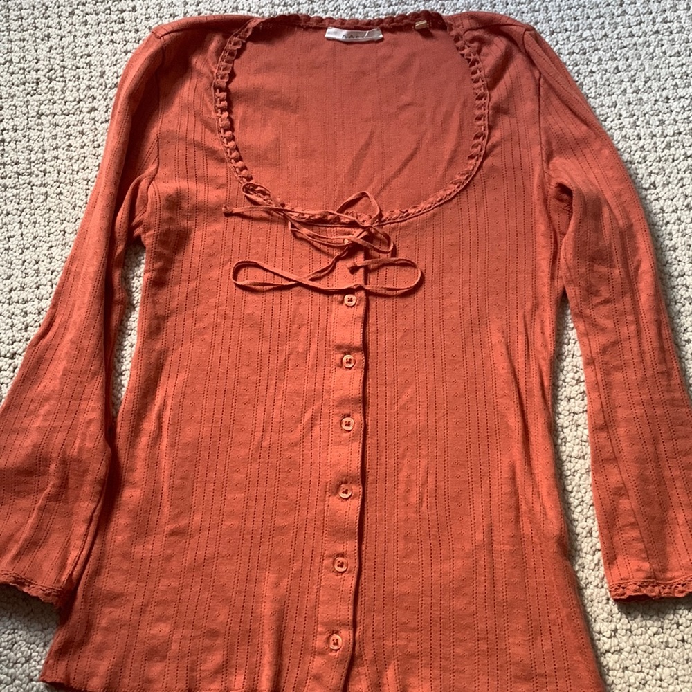 Doen Rust Long Sleeve Top